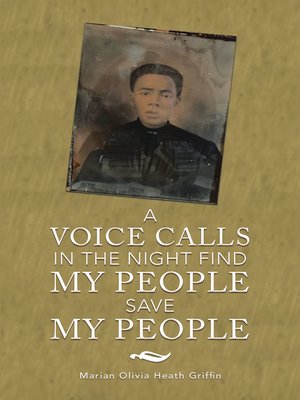 cover image of A Voice Calls in the Night          Find My People Save My People